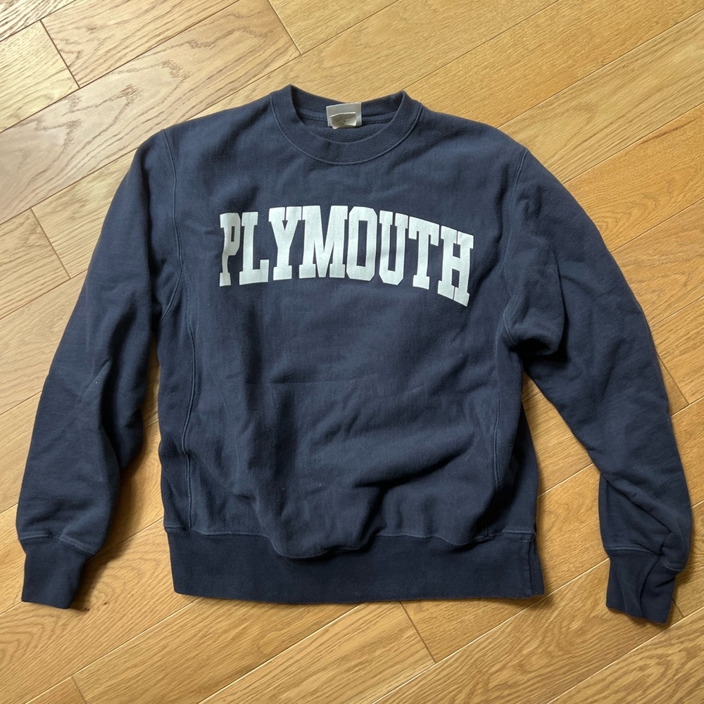 Champion Navy Blue Crewneck Sweater